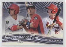 2021 Topps Pro Debut Major Scale Nolan Gorman #MS-6 3d2