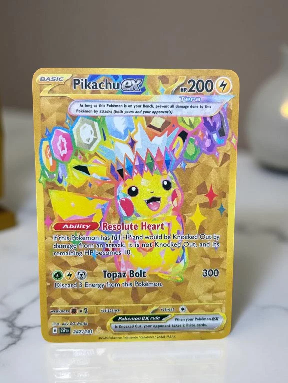 Pikachu Ex Pokémon TCG Cards for sale | eBay