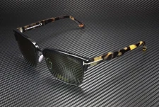 Tom Ford River FT0367 02B Matte Black Gradient Smoke 57 mm Men's Sunglasses