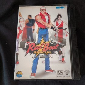 Real Bout Fatal Fury Special SNK NEO GEO AES Cartridge, w/Manual, Box, Working