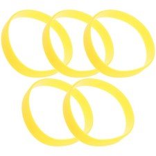 5pcs Sports Bracelets Silicone Wristbands Sports Wristbands Present Supplies