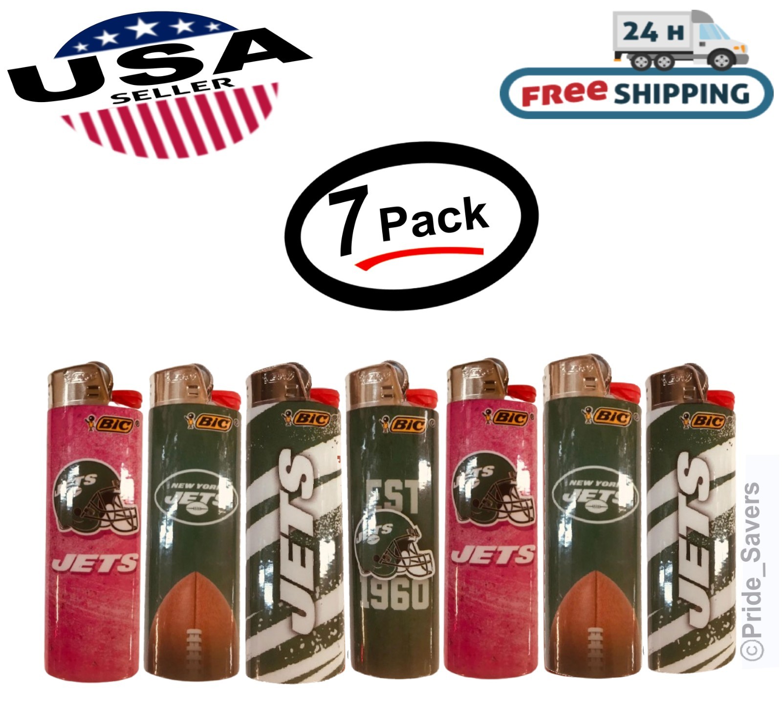 BIC New York Jets NFL Officially Licenced Cigarette Lighters