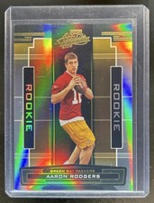 2005 Playoff Absolute Memorabilia Aaron Rodgers Rookie RC #/999 Packers