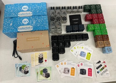 Lot of 48 Cubelets Modular Robotics STEM Educational Tiny Robot Blocks FREE Ship