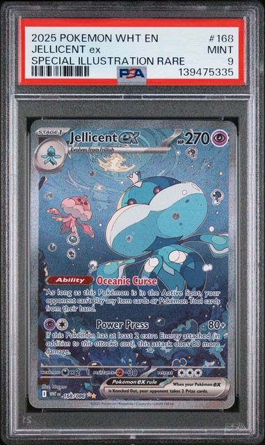 Jellicent ex #168 (White Flare (2025))