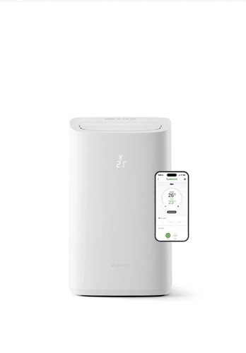 MEACO CIRRO 12,000 BTU SUPER QUIET PORTABLE AC & HEATER - Warranty Free Delivery