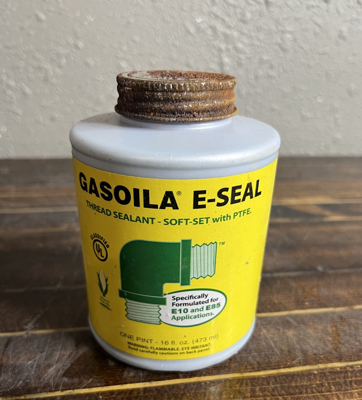 Gasoila E-Seal Thread Sealant Soft-Set w/ PTFE 16 fl oz (473mL)
