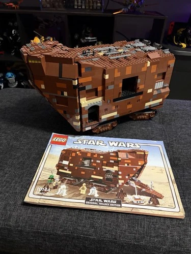 LEGO Star Wars Sandcrawler 10144 Incomplete with Instructions No Minifigures