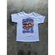 1987 Denver Broncos AFC Champs Caricature T-shirt M