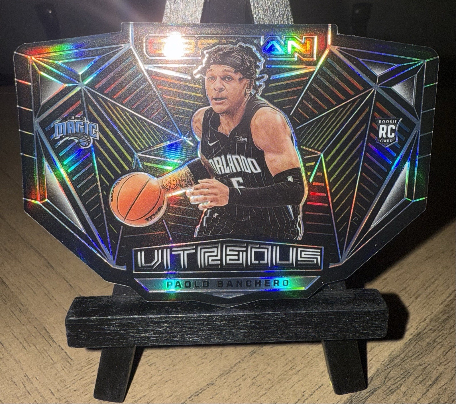 2022-23 Obsidian Vitreous Die Cut SSP Case Hit Paolo Banchero #9 (RC) Rookie