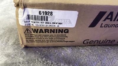 Alliance Laundry Systems 61928 Heater Kit 208/1.75kW 60Hz Z16616