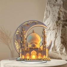 Ramadan Dekoracja Akryl Dom Sztuka Rękodzieło Ornament do kominku Biuro