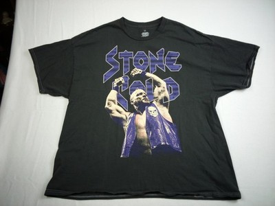 Stone Cold Steve Austin Ripple Junction Skull Shirt Men's 2XL WWE Double Sided  