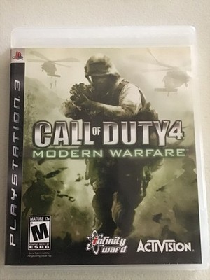 Call of Duty 4 Modern Warfare Sony PlayStation 3 PS3 2007 Complete CIB US Seller