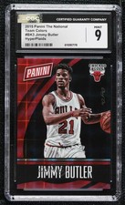 2015 National Convention Team Colors Hyperplaid 1/1 Jimmy Butler CGC 9 Mint 03fd