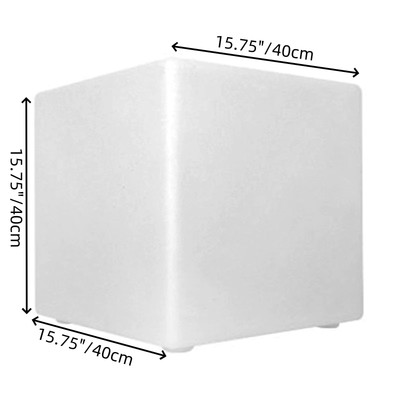 LED Cube Ambience Light 16 RGB Adjustable Light Colors, Remote Control, Party At