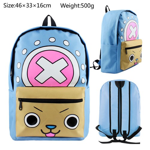 Anime Canvas Backpack Shoulder Bag 
