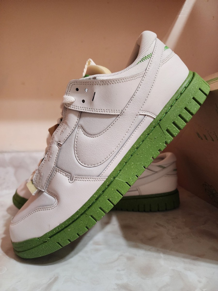 Men's Size 14 Nike Air Dunk Low Jumbo Phantom Chlorophyll Green