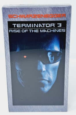 Terminator 3: Rise of the Machines VHS 2003 New Sealed Watermark Schwarzenegger