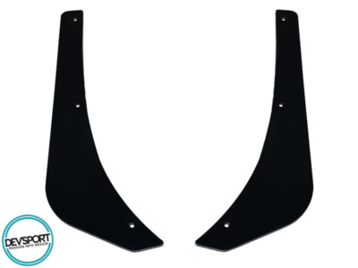 DevSport Front Bumper Canards (1996-2000 Honda Civic EK EM1)