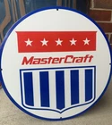 Vintage Style Mastercraft Boat  Steel Quality Sign