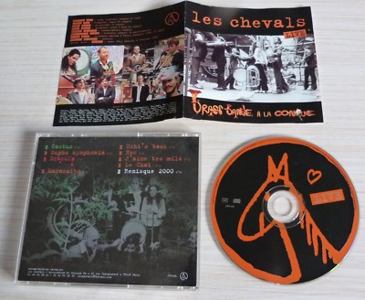 SELTENES CD ALBUM LES CHEVALS LIVE BRASS BAND A LA CONQUE 9 TITEL 2003