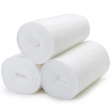 100 Sheets/Roll Baby Flushable Biodegradable Cloth Nappy Diaper Bamboo Liners