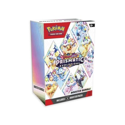 Sealed Prismatic Evolutions Booster Bundle SV8.5** Pokemon