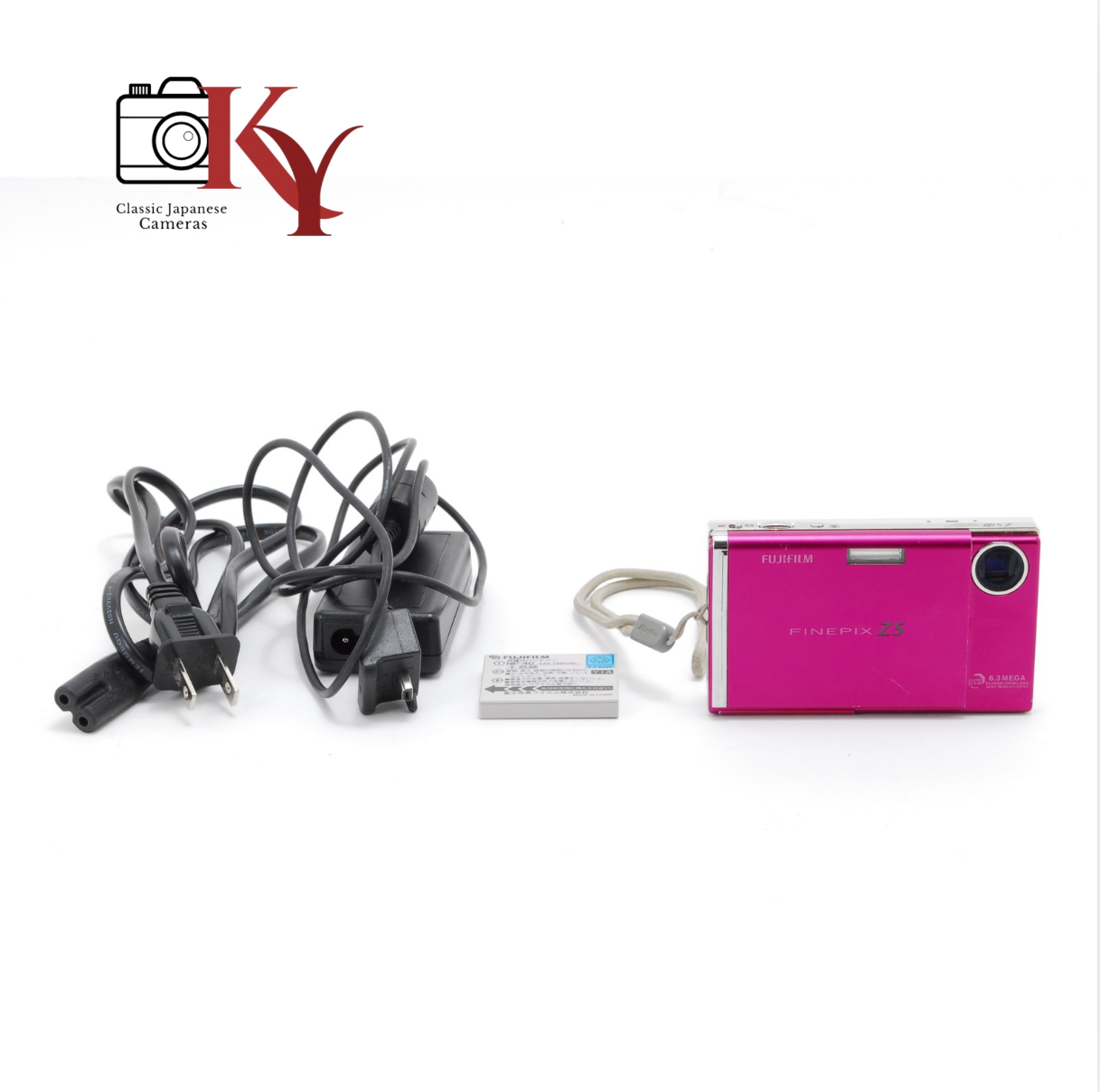 NEAR MINT Fujifilm FinePix Z5fd 6.3MP Pink Digital Camera Japan Import