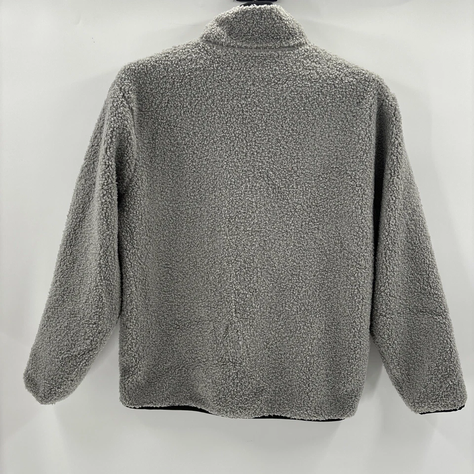 Chaqueta polar con cremallera completa Theory Classon gris claro talla L nueva con etiquetas Foto 2 de 3