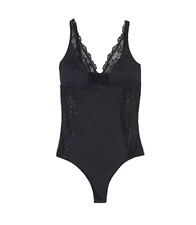 Else Daphne Soft Cup Black Bodysuit Size XS