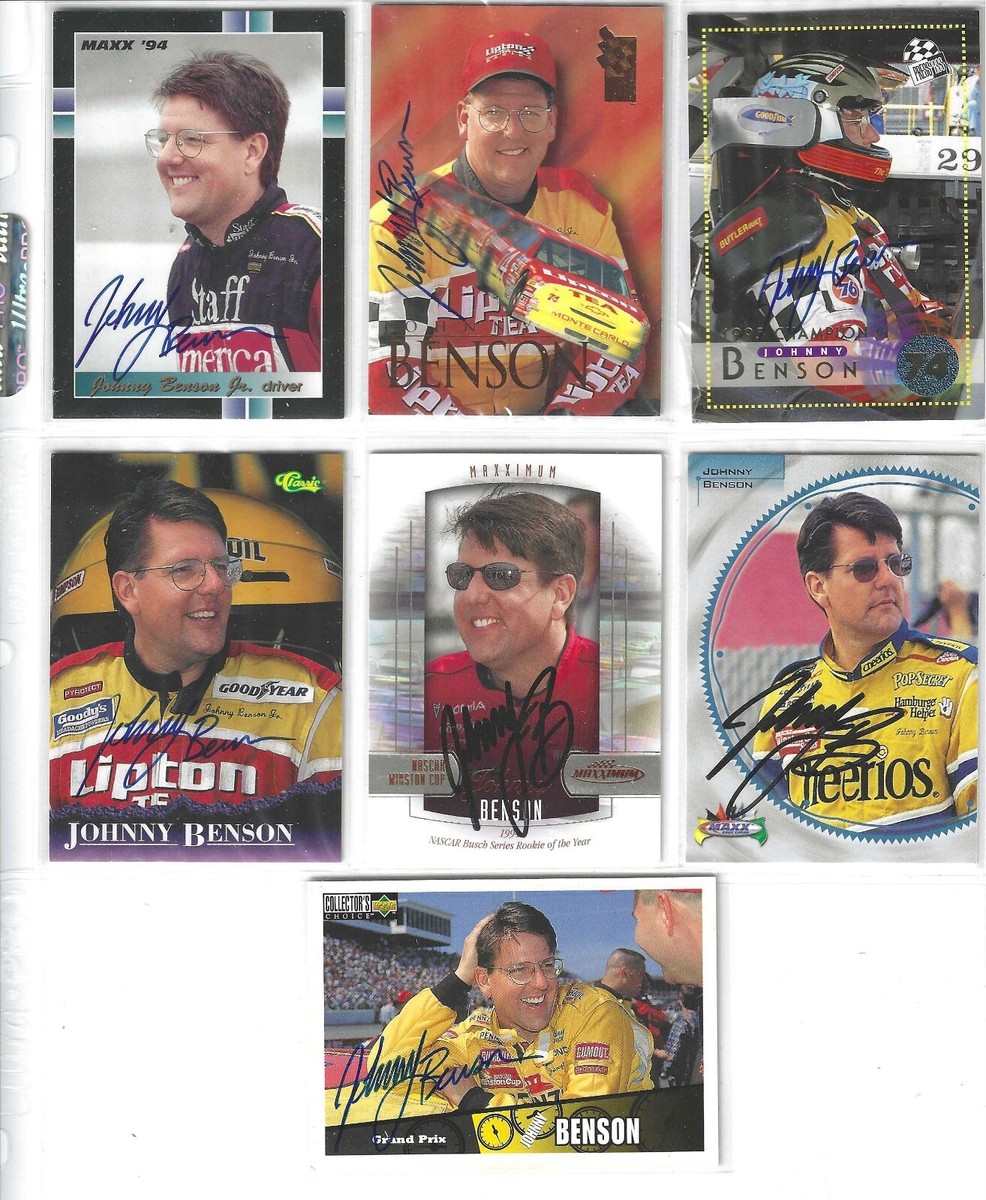 2000 Maxximum-Auto NOT from/pack-#26 Johnny Benson-ONE CARD