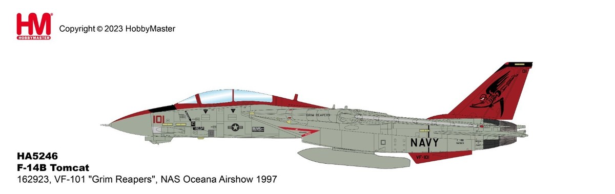 Hobby Master HA5246, F-14B Tomcat 162923, VF-101 Hobby Master HA5246, F-14B Tomcat 162923, VF-101