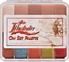 PPI Premiere Products Skin Illustrator On Set Fleshtone Palette Alcohol Activate