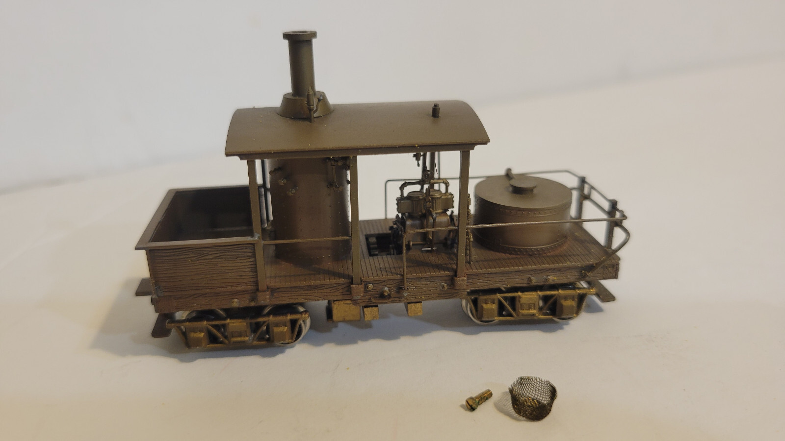 Northwest Short Line Class A Climax 12 T Vert Boiler HO