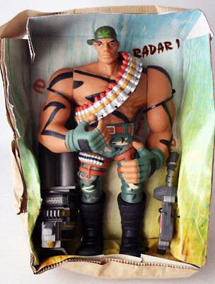 RARE 2001 XTREME SOLDIERS RADAR 1 ACTION FIGURE SUNCO NEW IN