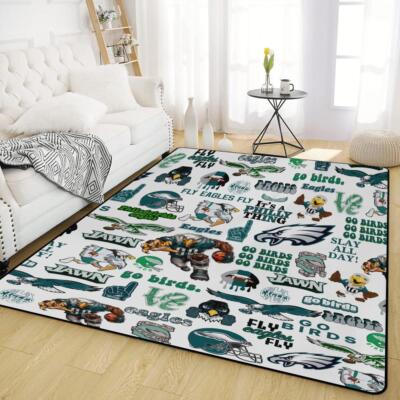 Fly High Football Spirit Rug   The Ultimate Game Day Decor for True Fans