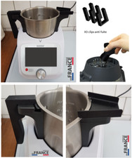 Bec verseur + Poignée + Clé d’assistance + Clips Monsieur Cuisine Connect Silver