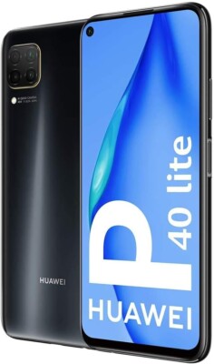 NEU Boxed Huawei P40 Lite 128GB+4GB schwarz 6,4'''' Dual Sim entsperrt Smartphone