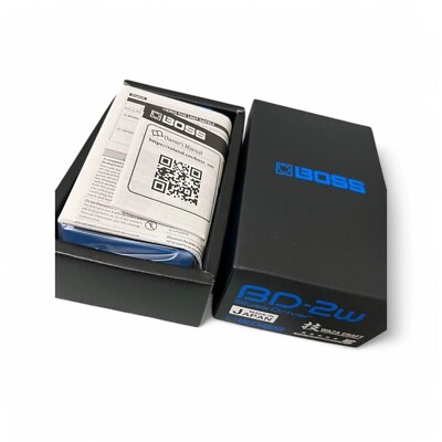 BOSS BD-2W Blues Driver Waza Craft Guitar Effects Pedal Bluesy