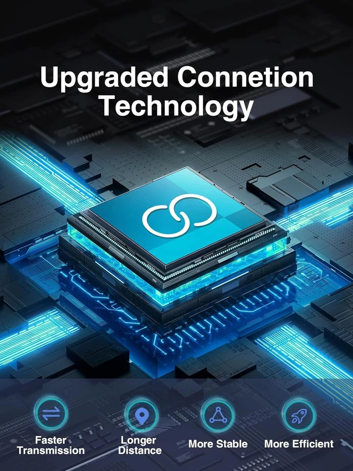 Moman H2Pro Cuffia Interfono Moto Wireless 5.1 Sistema di Comunicazione 1000M  - Immagine 4 di 4