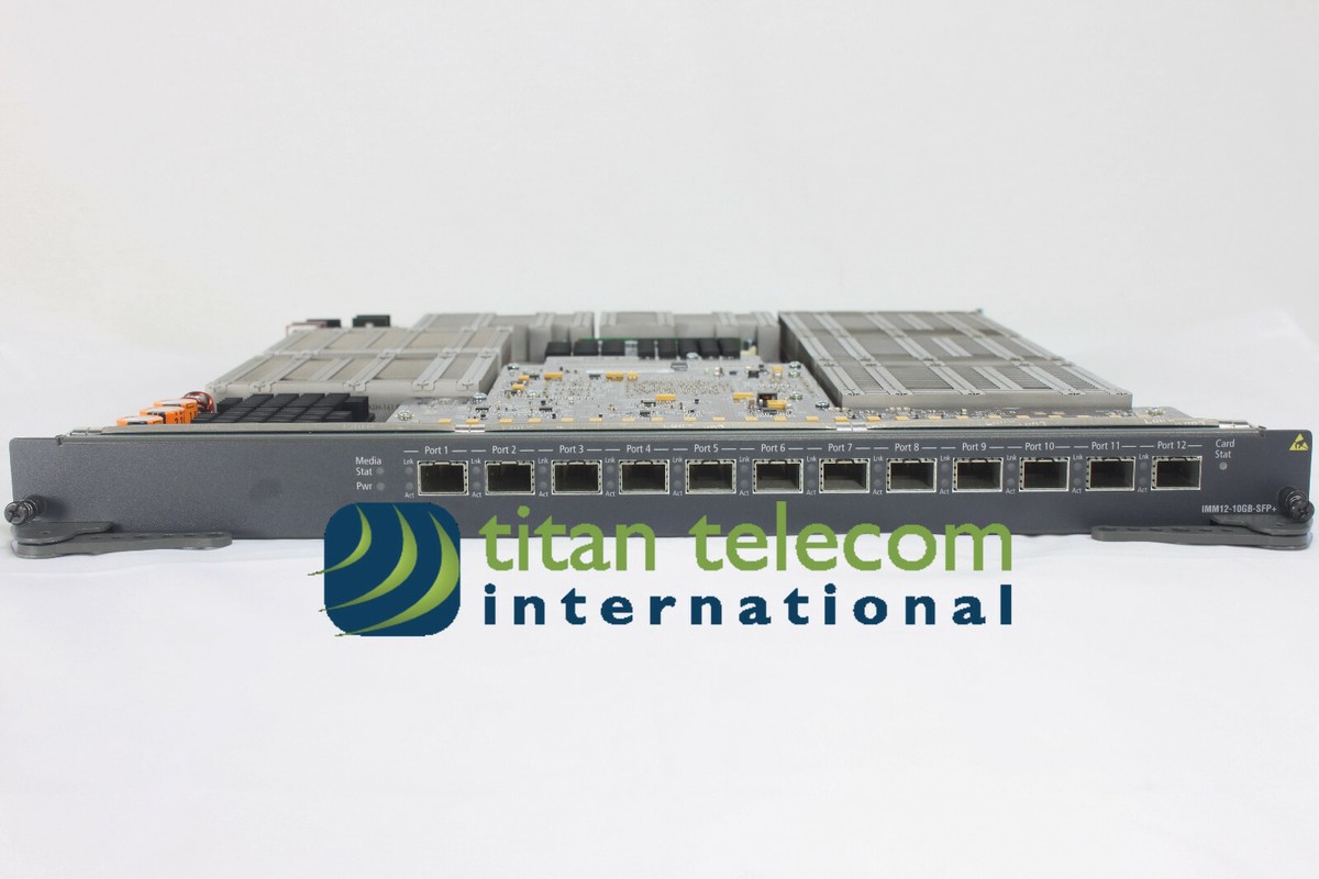 Nokia 3HE04743AA IMM - 7x50 12-PT 10GE SFP+ 7750 7450 tested in