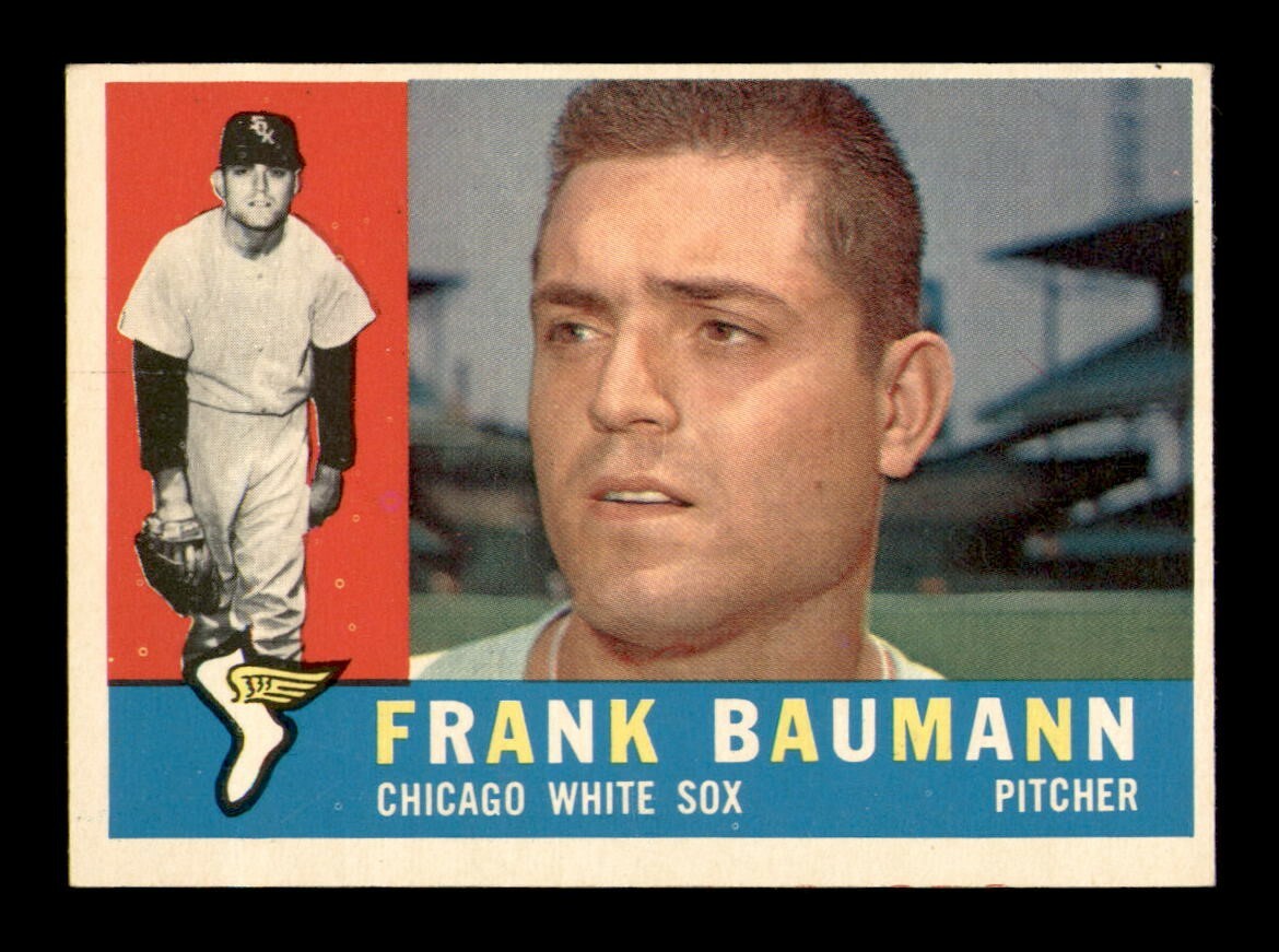 1960 Topps #306 Frank Baumann NM Baseball Card *OBGcards*