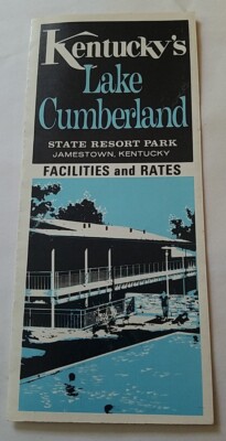 Vintage Lake Cumberland Resort Kentucky Facilities and Rates Brochure 1975