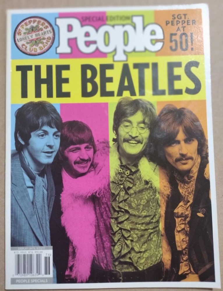 The Beatles People Magazine Special Edition SGT. PEPPER 50th Excellent Condition