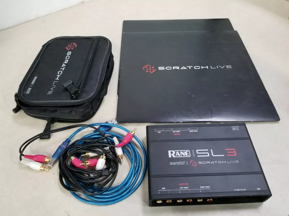 Serato RANE SL3 Scratch Live DJ Controller Interface USED | eBay