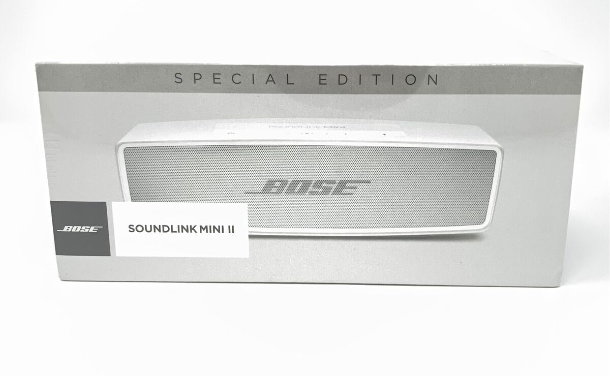 BOSE SoundLink Mini II SE SPECIAL EDITION Wireless Bluetooth Speaker LUXE  SILVER