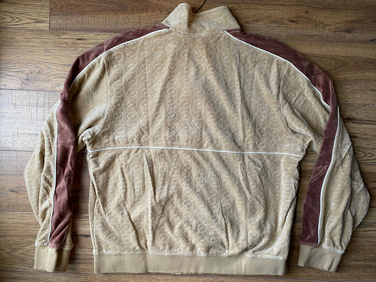 Brand New Tagged Nike x Supreme Velour Track Jacket Tan Brand New Tagged Nike x Supreme Velour Track Jacket Tan