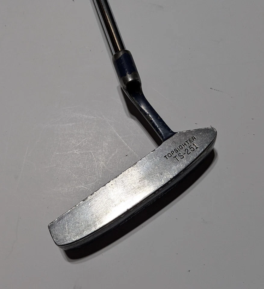 Titleist Dead Center Blue Topsighter Putter TS-251 Steel Shaft 32.5" Womens RH - Image 2 of 4