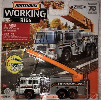 Matchbox Working Rigs Build-Your-Own Toy Car Lot – Assorted Models, Fast Shipping